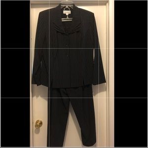Pin striped  two-piece Pant suit